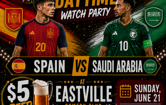 Spain vs. Saudi Arabia- World Cup - All You can Drink! — event thumbnail