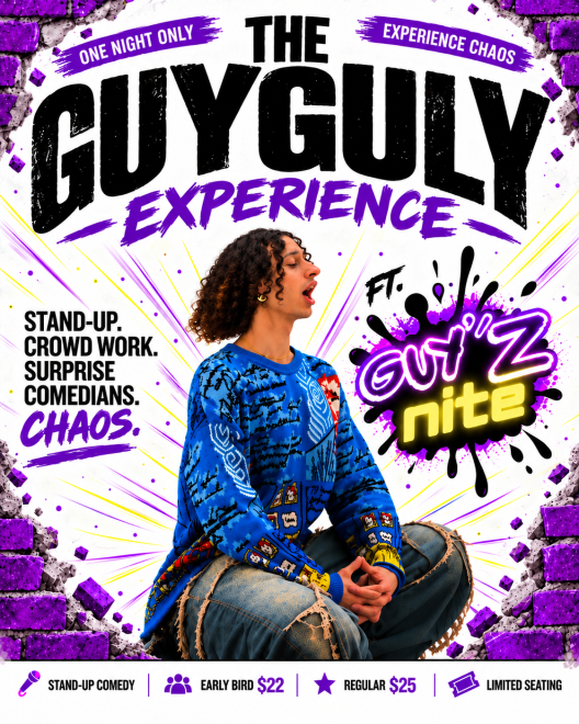 THE GUYGULY EXPERIENCE (Ft. Guy’z Nite) — event poster