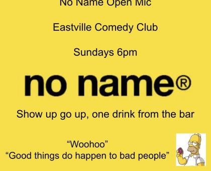 No Name Open Mic