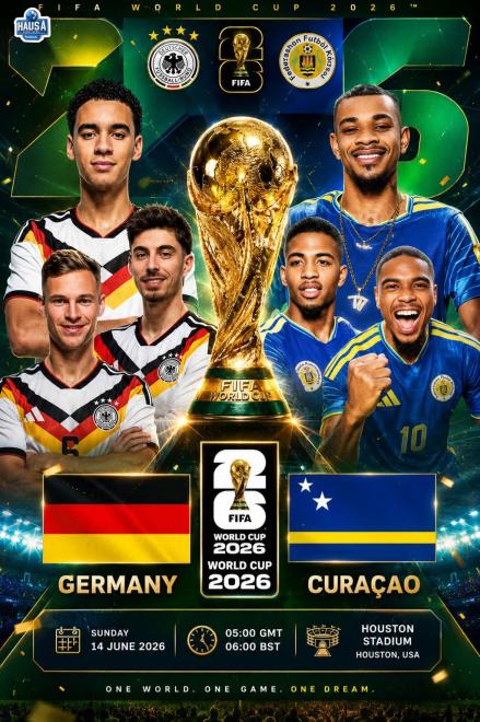 Germany vs. Curaçao- World Cup - All You can Drink! — event poster