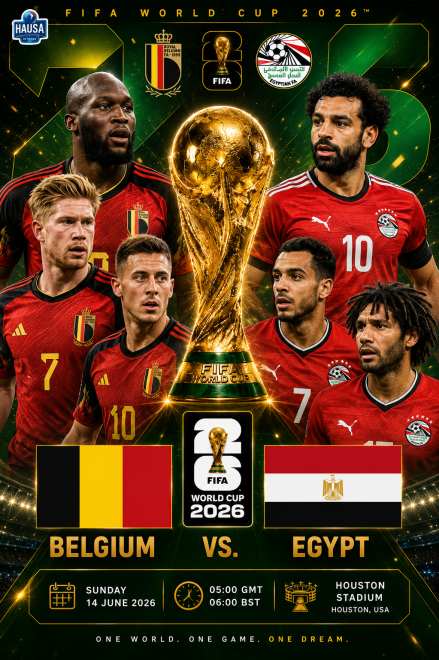 Belgium vs. Egypt - World Cup - All You can Drink!