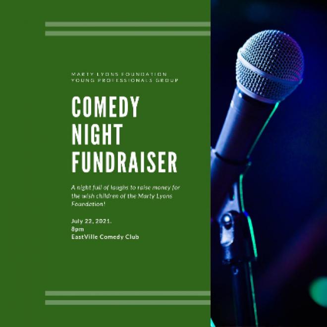 Marty Lyons Foundation Young Professionals Comedy Night, Kerryn Feehan, Matt Pavich, Reggie Conquest, Matt Wayne