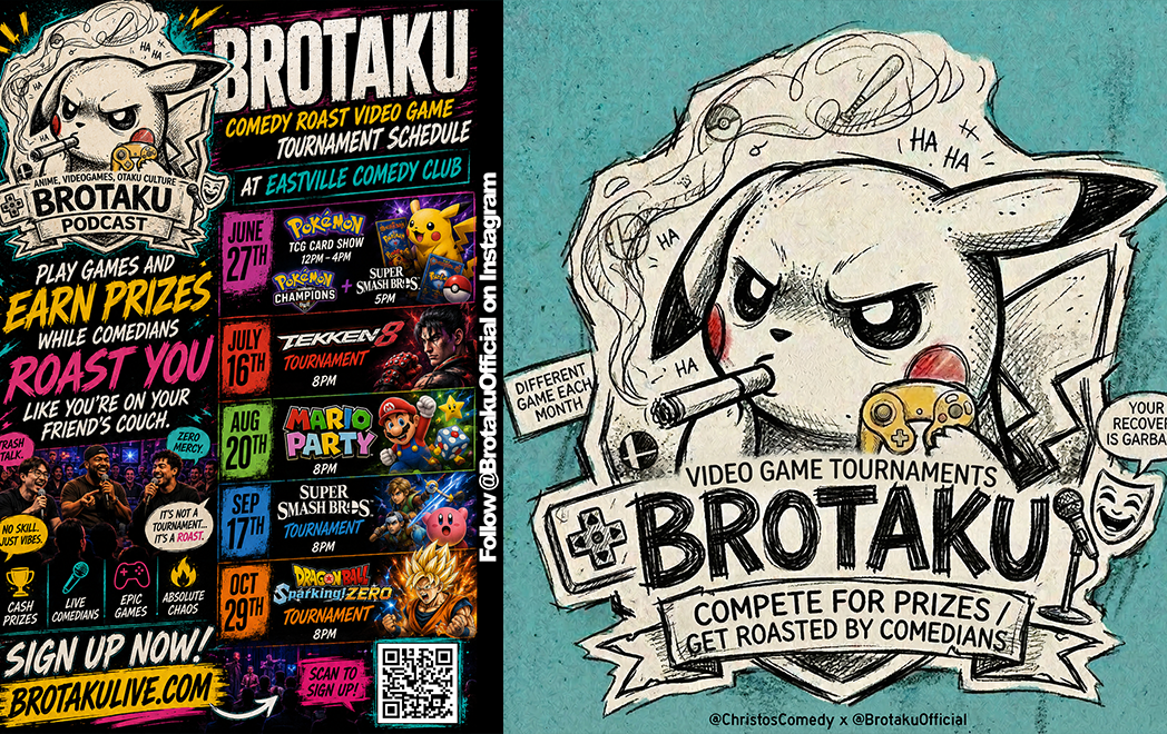 Brotaku: Tournament Comedy Show — event poster