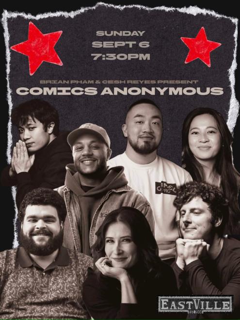 Comics Anonymous  — event poster