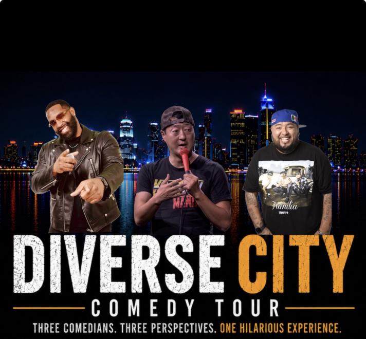 Diverse City Comedy Tour — event poster