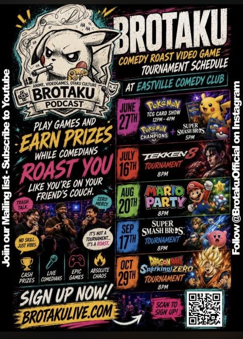 Brotaku — event poster