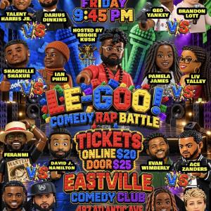 Comedy Rap Battle - Eastville Comedy Club, Brooklyn, NY