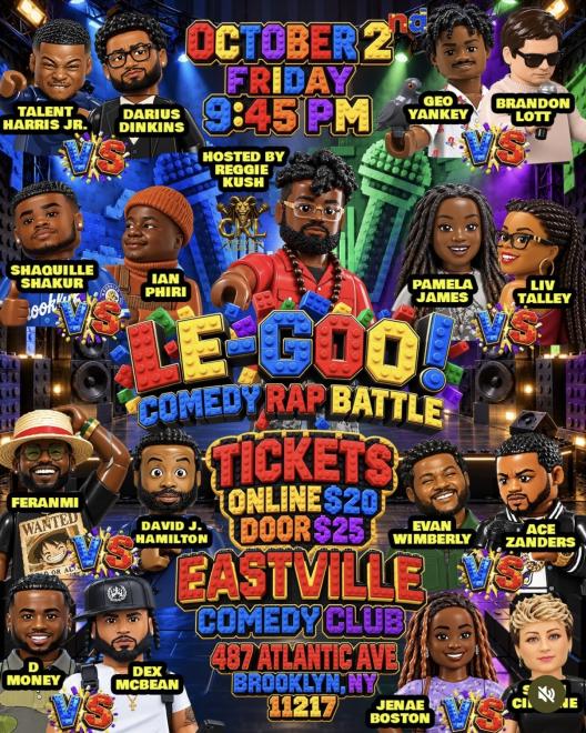 Comedy Rap Battle — event poster