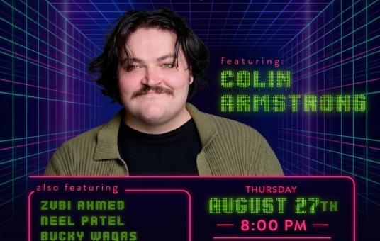 LASERGOOCH: A Comedy Show Featuring Colin Armstrong — event thumbnail