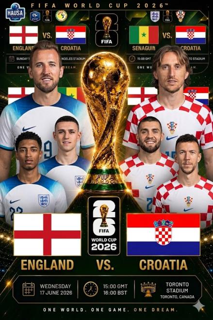 England vs. Croatia - World Cup - All You can Drink! — event poster