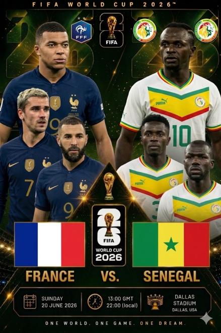 France vs. Senegal - World Cup - All You can Drink! — event poster