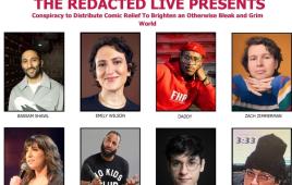 WANTED BY THE - THE REDACTED LIVE PRESENTS