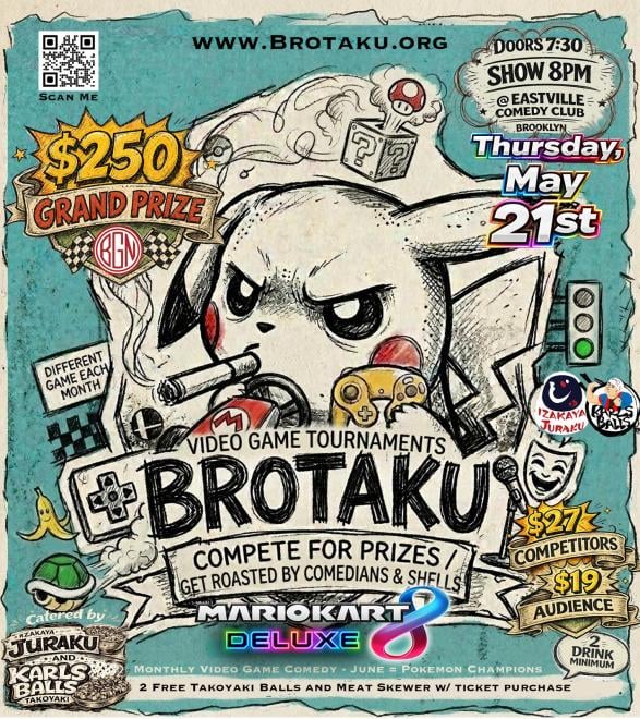 Brotaku: Mario Kart Tournament Comedy Show