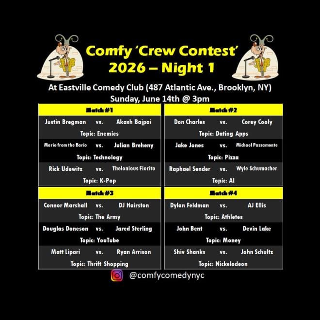 Comfy "Crew Contest"