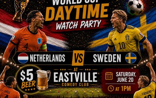 Netherlands vs. Sweden - World Cup - All You can Drink! — event thumbnail