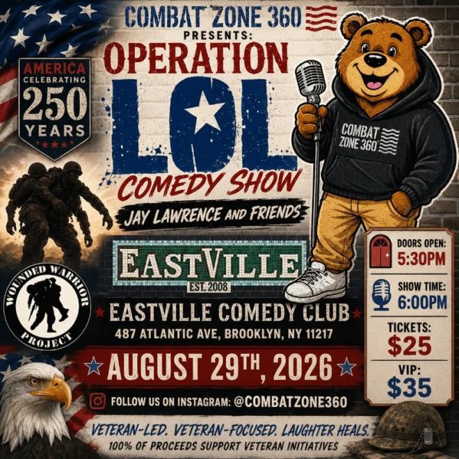 Combat Zone 360 Presents: Operation LOL — event poster