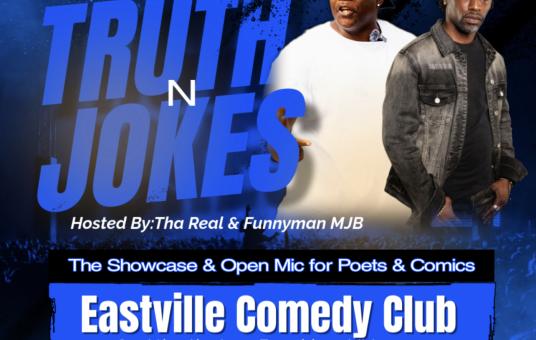 Truth & Jokes. Open Mic for Poets and Comedians!
