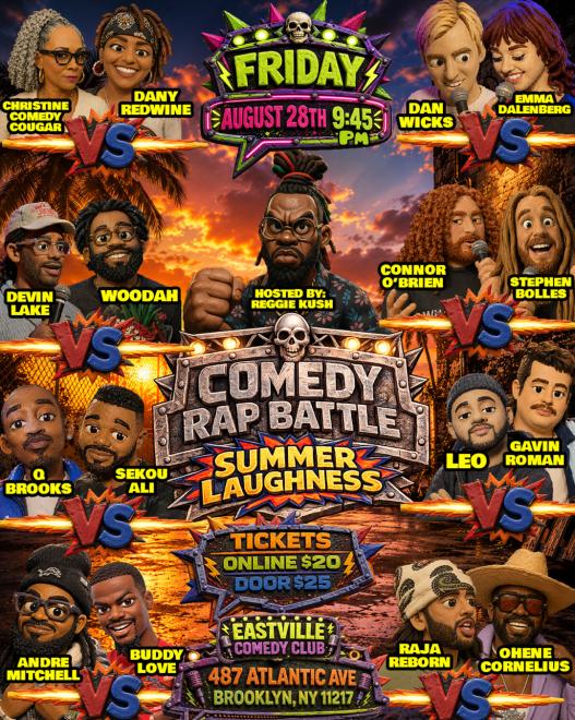 Comedy Rap Battle — event poster