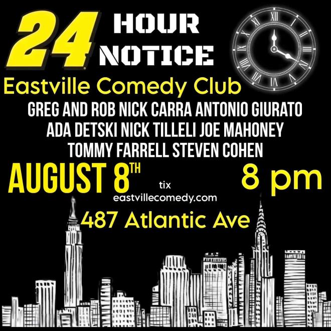 24 Hour Notice