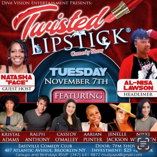 Twisted Lipstick® Comedy Show: The Toy Drive Edition
