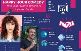 Happy Hour Show with Your Favorite Coworkers Nate and Sarah!