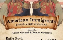 The American Immigrants present a night of stand-up!