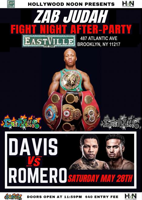 ZAB JUDAH Official FIGHT-NIGHT AFTER PARTY for Tank vs Rollie!