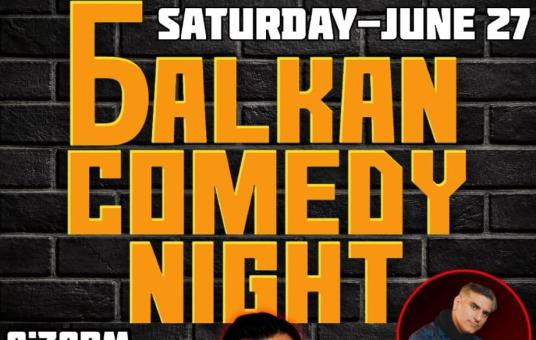 Balkan Comedy Night — event thumbnail
